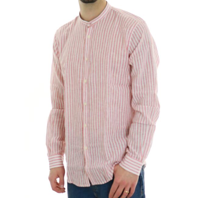 CAMICIA FANTASIA RIGHE BL11 - Mad Fashion | img vers.650x/